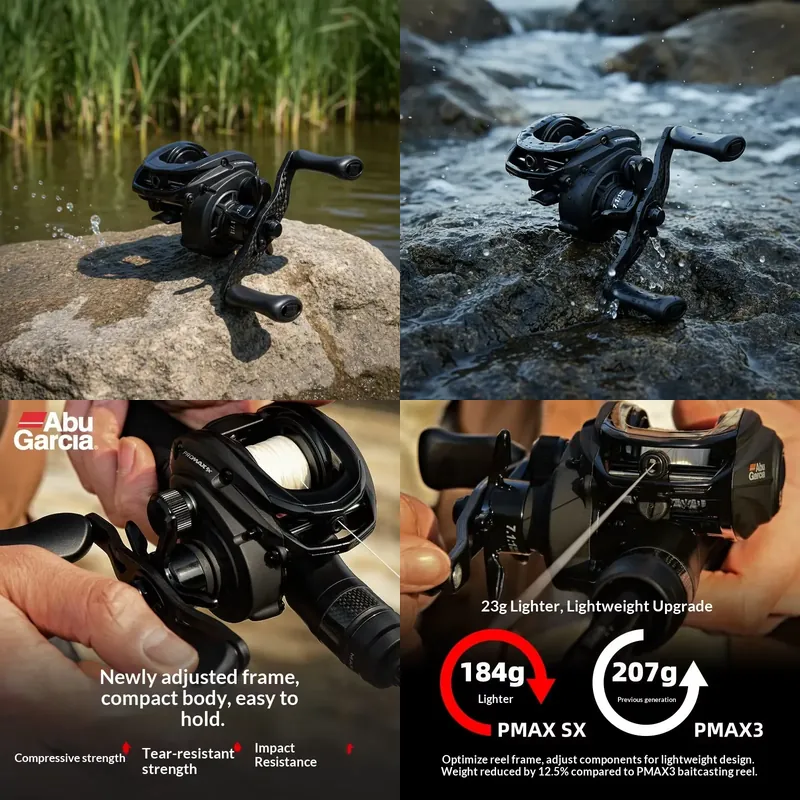 Abu Garcia Reel Max - ZGLY Abu Garcia PMAX SX Baitcasting