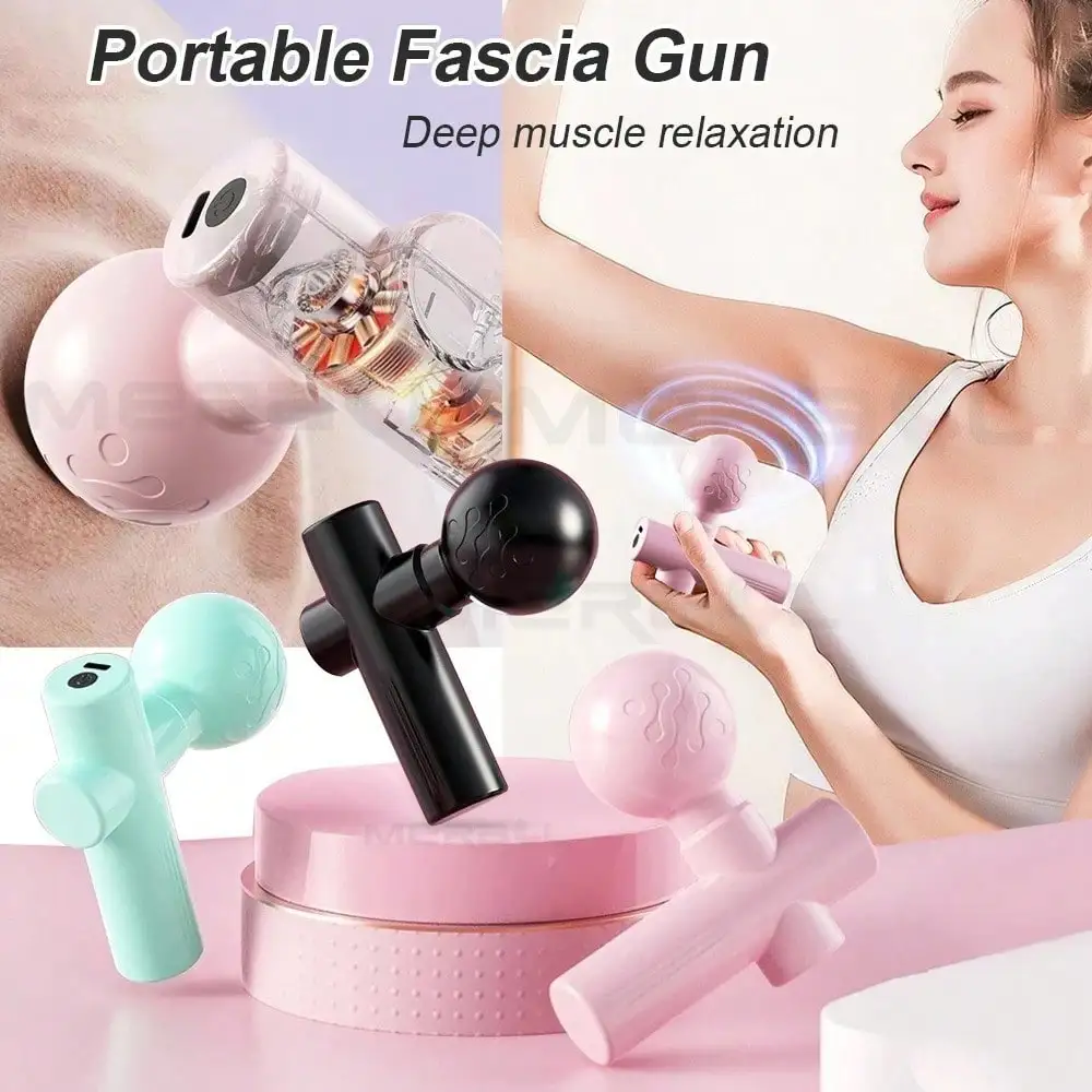 2026 Mini Massage Gun Fascia M - огляд і ціна Fishing Rod Travel