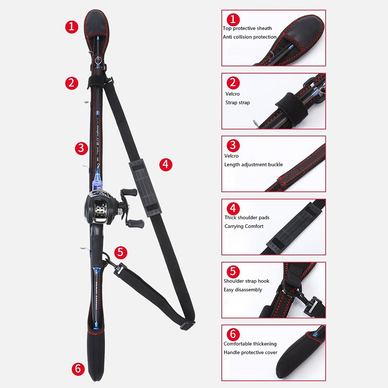 New Fishing Rod Protective She - огляд і ціна Fishing Rod Travel