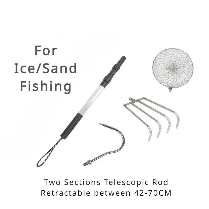 Stainless Steel Telescopic Rod - огляд і ціна Fishing Rod Casting