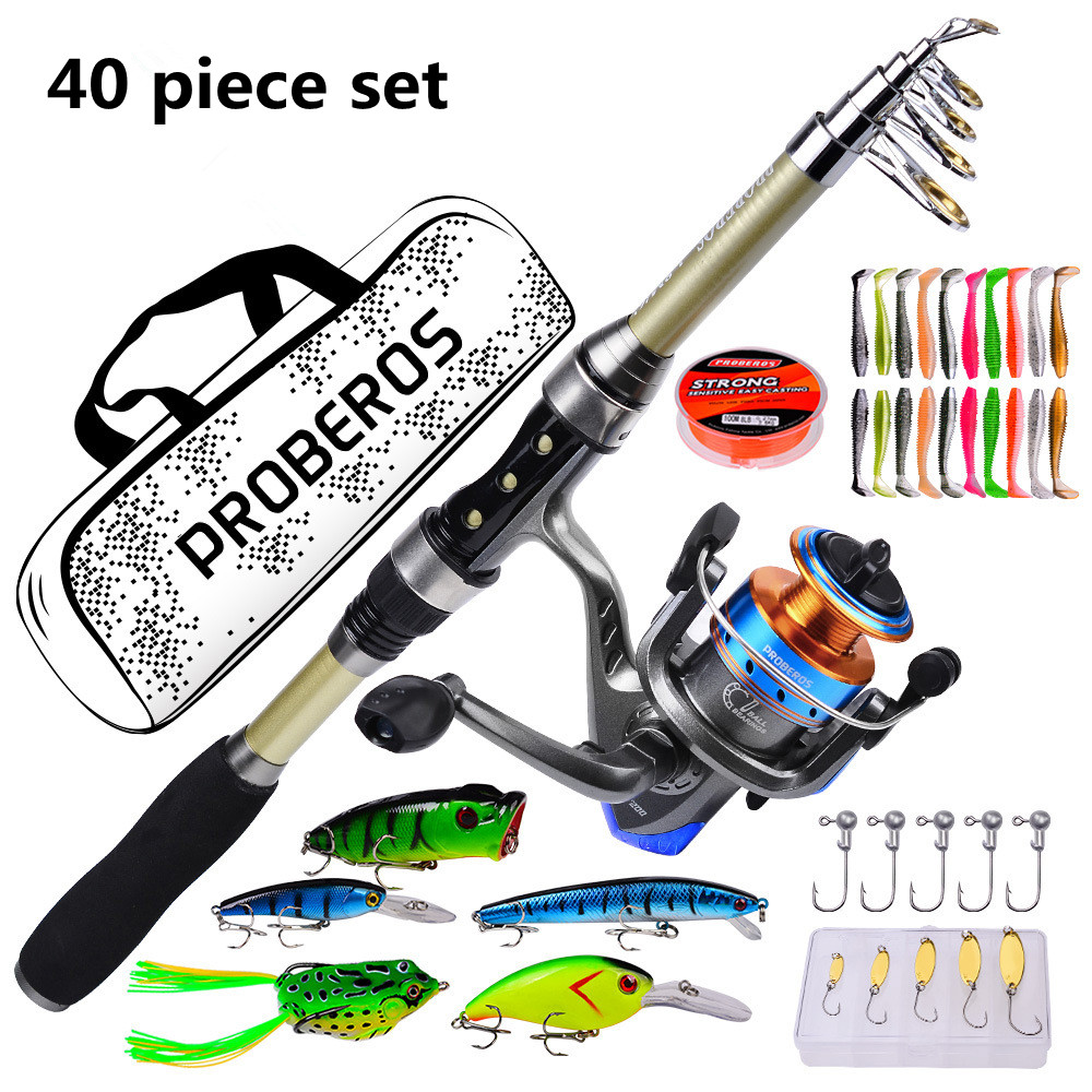 40 Piece Set of New Sea Rods,  - огляд і ціна Fishing Rod Fly