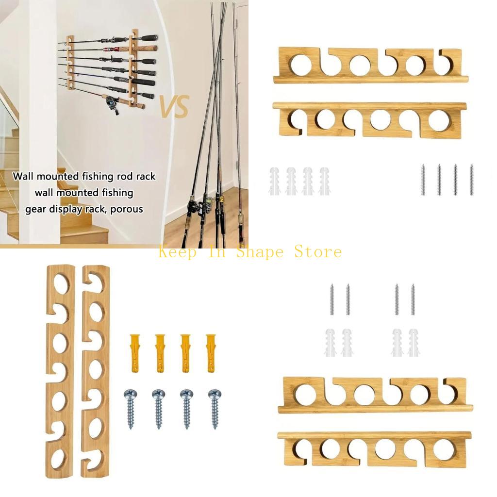 U1JC Storage Organizers Fishin - огляд і ціна Fishing Rod Rack