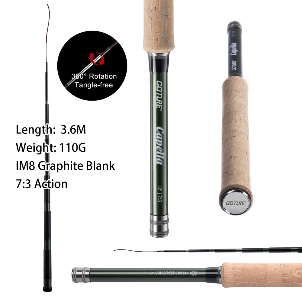 Goture Tenkara Fly Fishing Rod - огляд і ціна Fishing Rod Fly