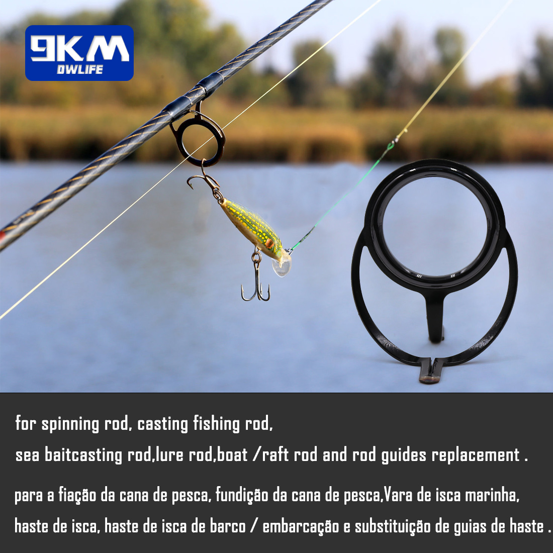 Fishing Rod Repair Kit Spinnin - огляд і ціна Fishing Rod Building Kit