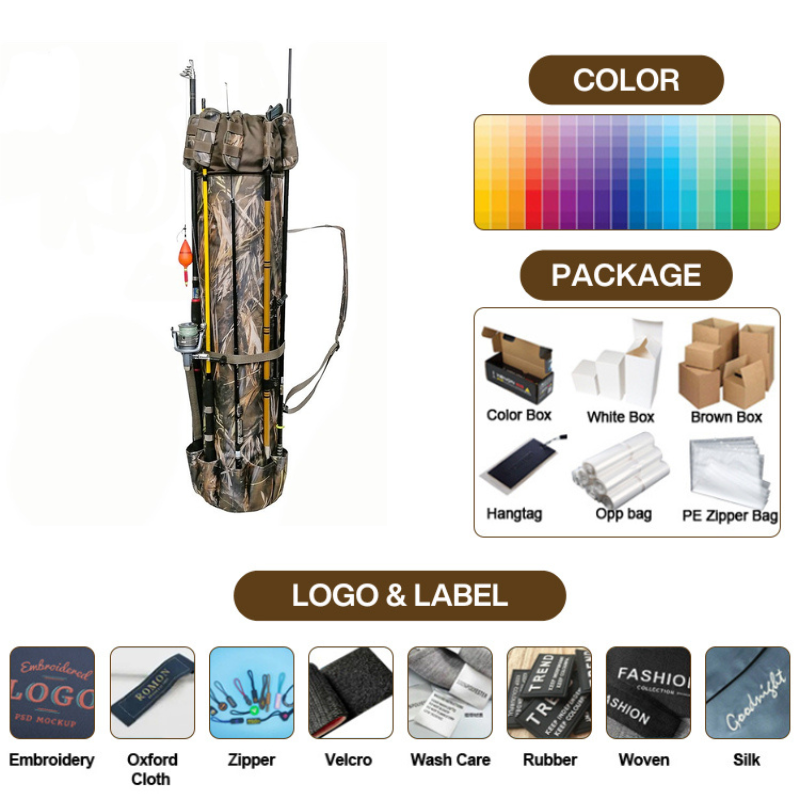 Factory LOW MOQ Support Custom - огляд і ціна Fishing Rod Travel