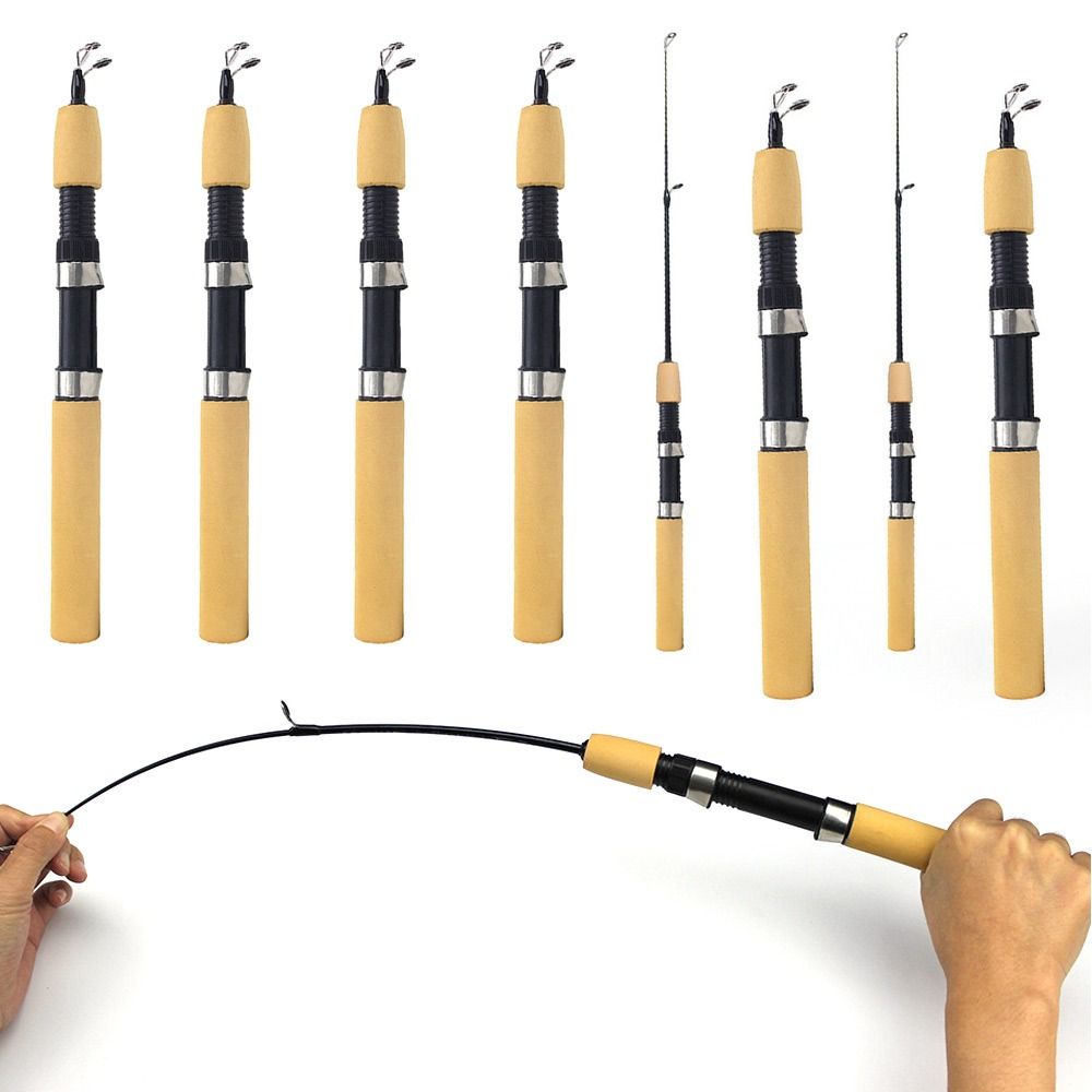 60cm 80cm 1M Winter Ice Fishin - огляд і ціна Fishing Rod Spinning