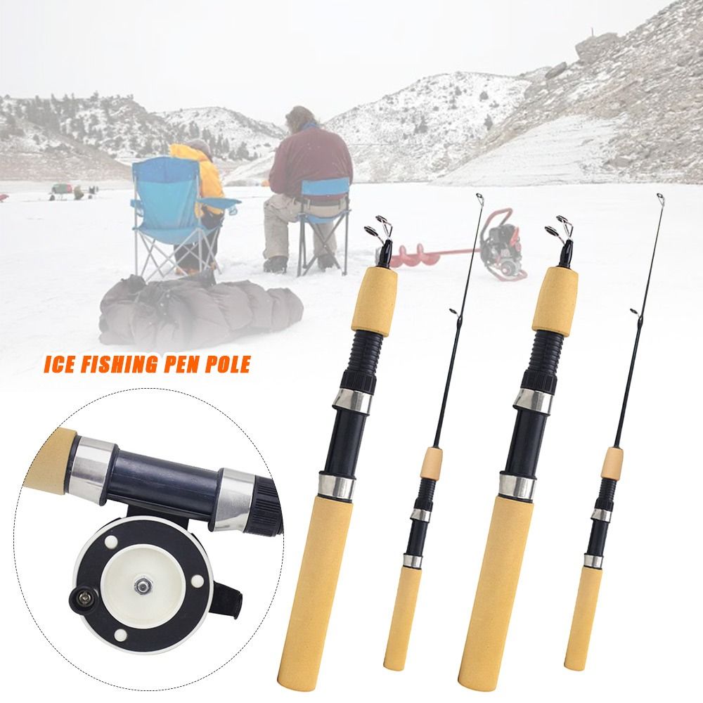 60cm 80cm 1M Winter Ice Fishin - огляд і ціна Fishing Rod Spinning