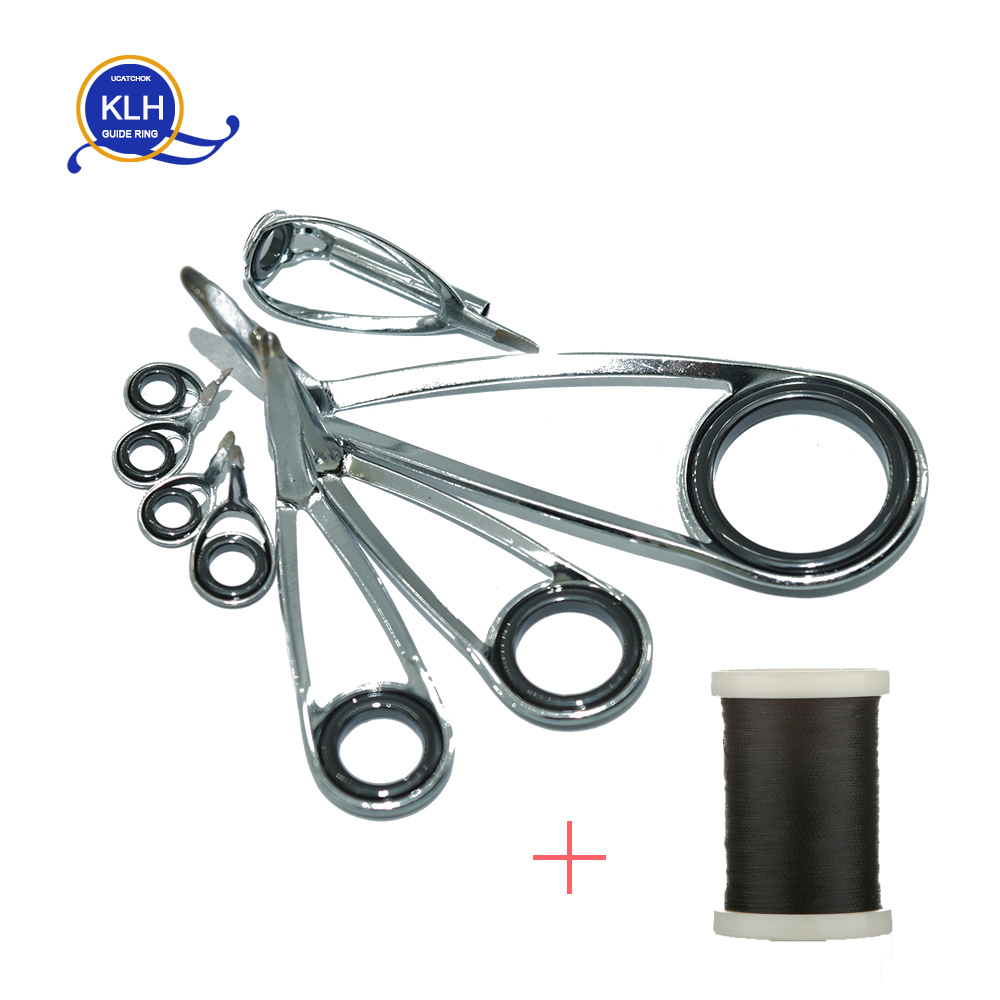 8pcs/Kit KLH Bracket Stainless - огляд і ціна Fishing Rod Spinning