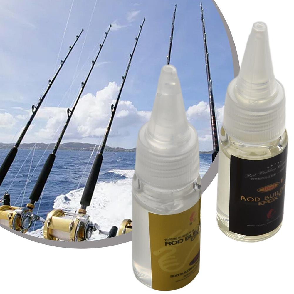 2Pcs Fishing Rod Glue Fishing  - огляд і ціна Fishing Rod Building Kit