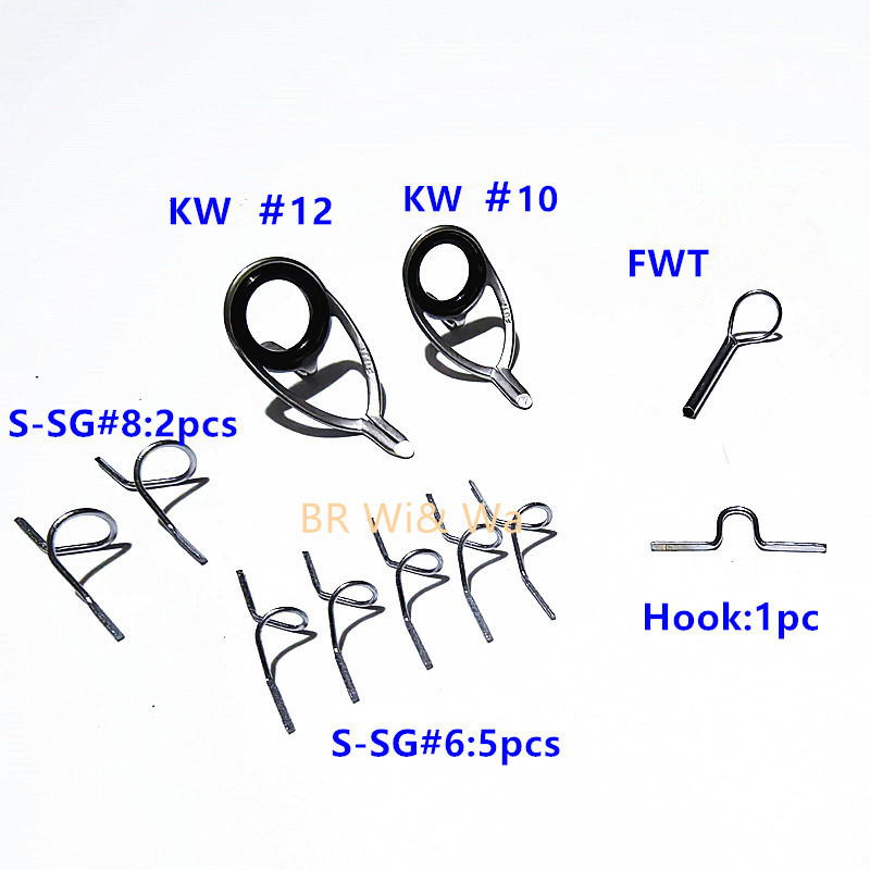 Fly Fishing Rod Guide Set, Alc - огляд і ціна Fishing Rod Building Kit