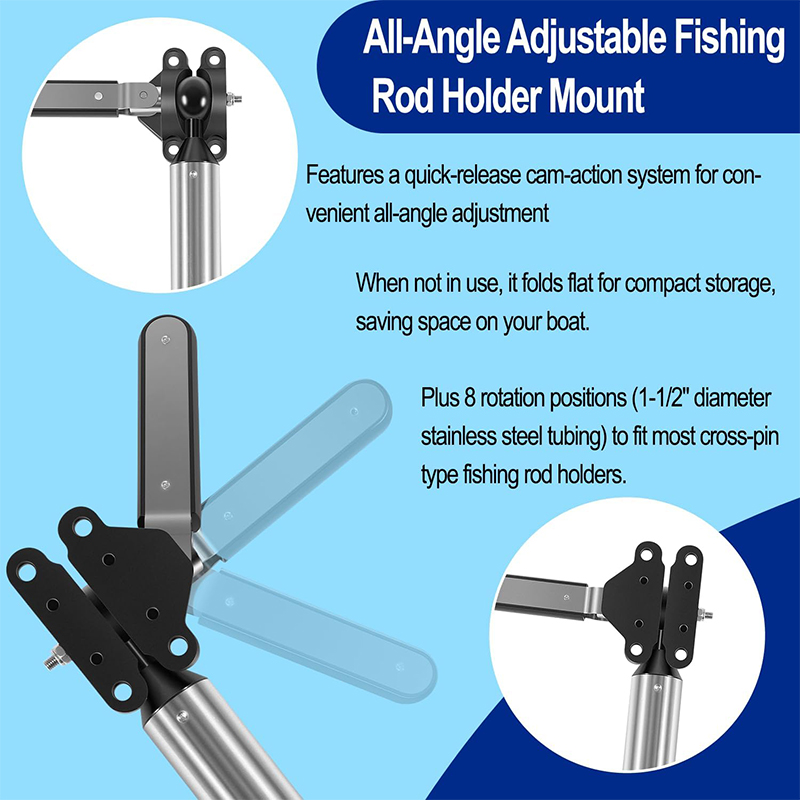 All-Angle Adjustable Fish Rod  - огляд і ціна Fishing Rod Boat