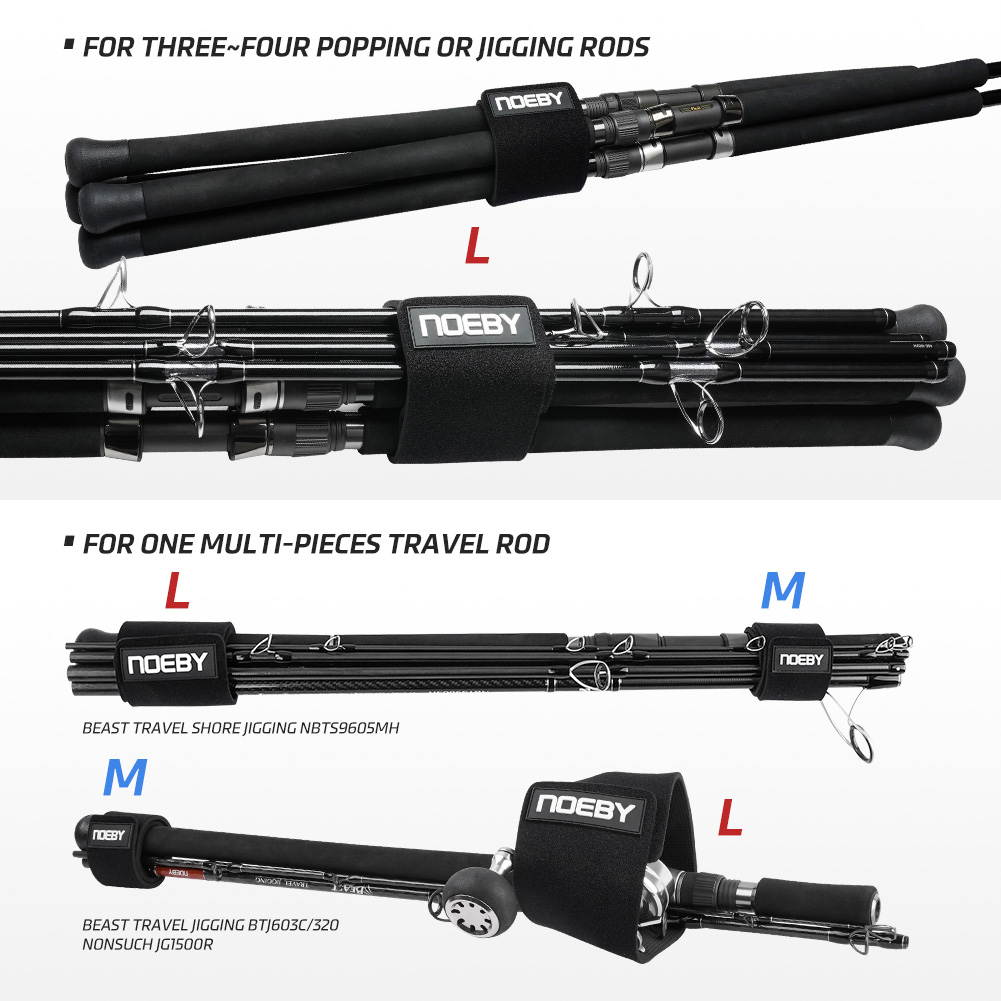 NOEBY Fishing Rod Strap Wide P - огляд і ціна Fishing Rod Casting
