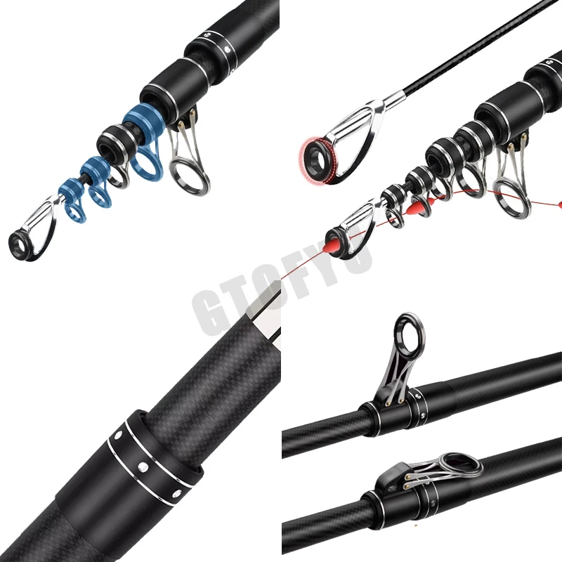 3.6m 4.5m 5.0m 5.4m Telescopic - огляд і ціна Fishing Rod Surf