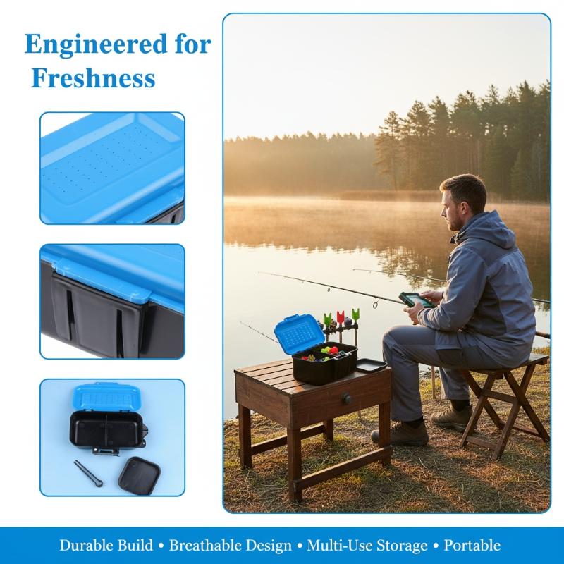Portable Fishing Lure Box Case - огляд і ціна Fishing Rod Travel