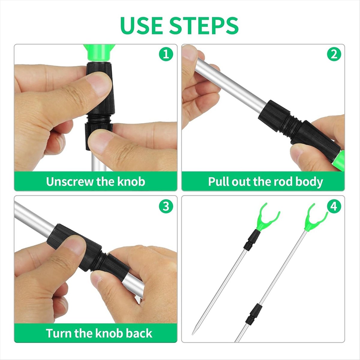[MEGAL SALE]Fishing Rod Holder - огляд і ціна Fishing Rod Telescopic