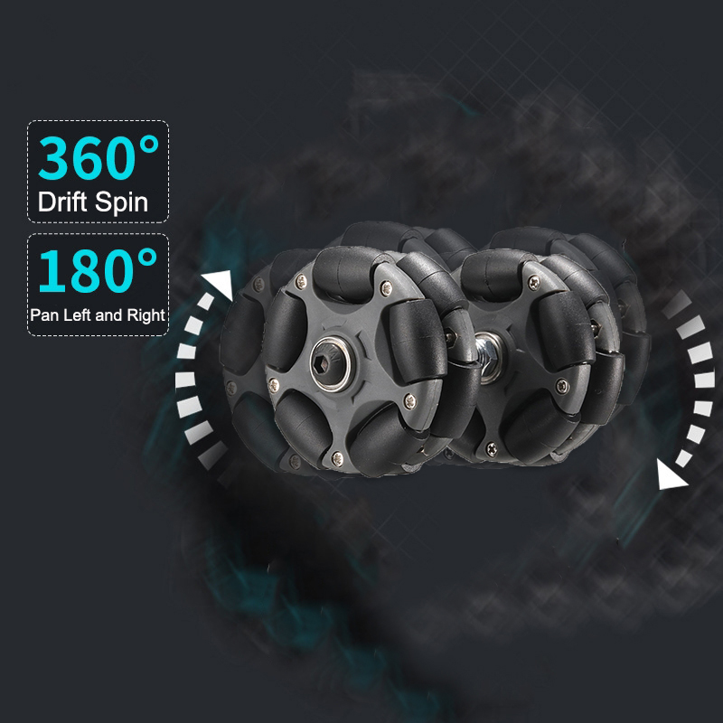2PCS 58mm Nylon Omni Wheels Ea - огляд і ціна Fishing Rod Telescopic