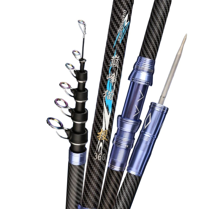 Best Telescopic Portable Rotar - огляд і ціна Fishing Rod Surf