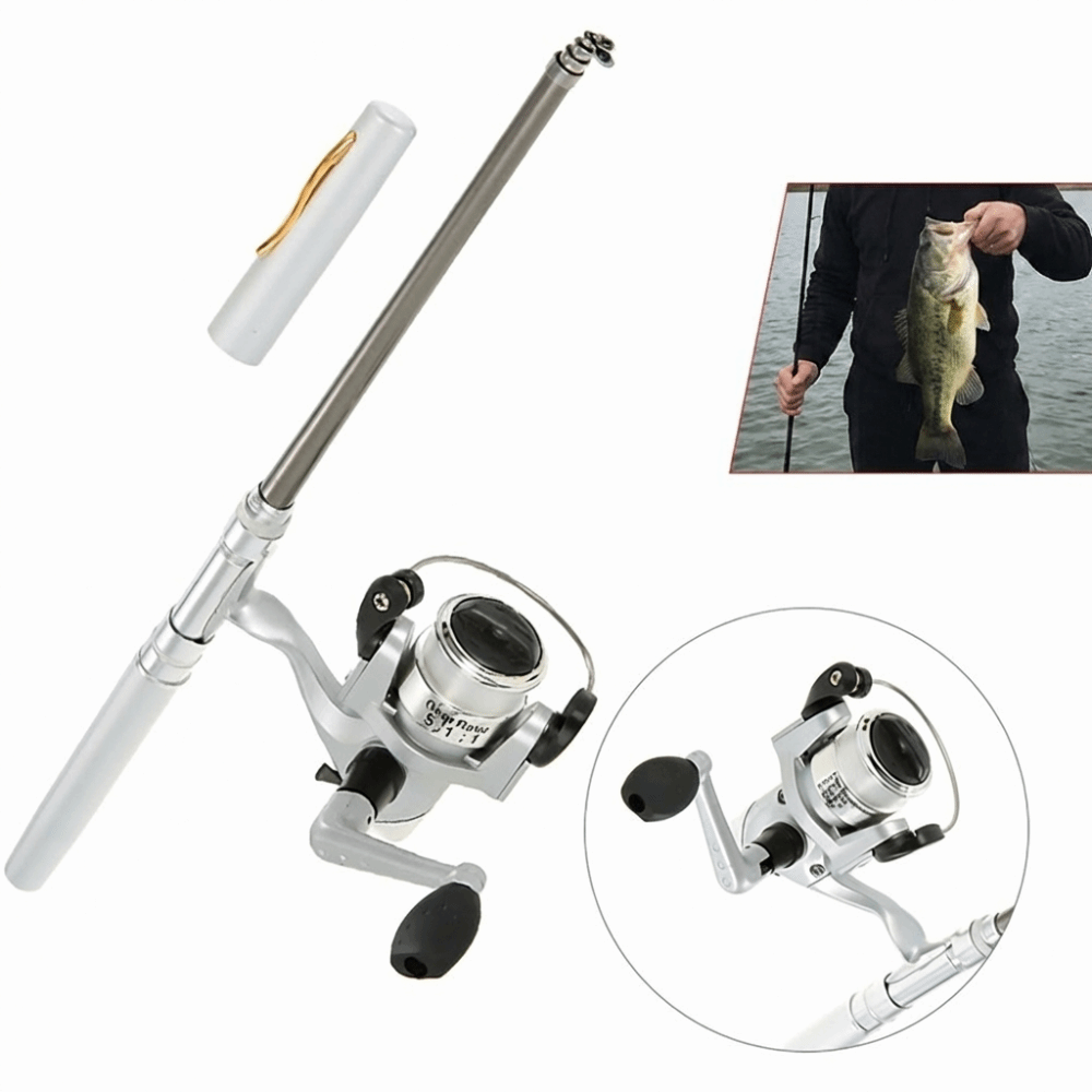 Portable Telescopic Pocket Fis - огляд і ціна Fishing Rod Fly