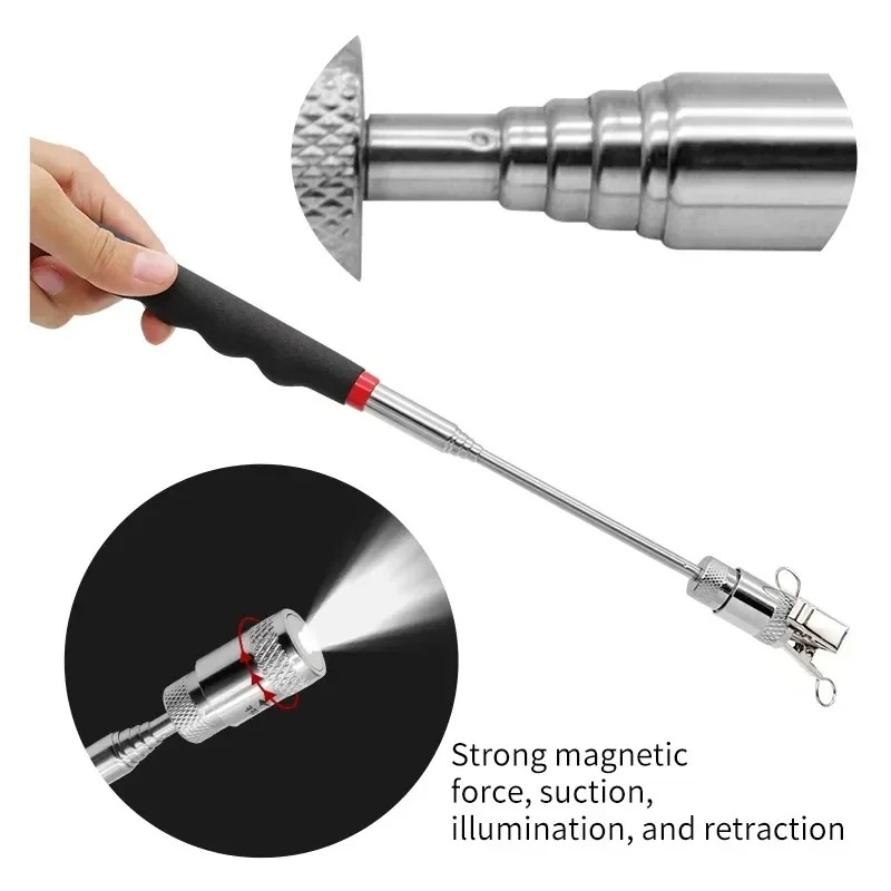 Telescopic Magnetic Pen with L - огляд і ціна Fishing Rod Telescopic