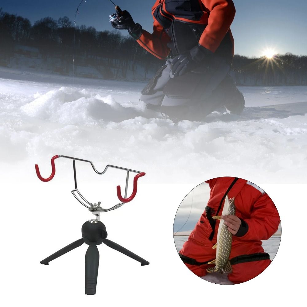 360° Adjustable Ice Fishing Ro - огляд і ціна Fishing Rod Rack