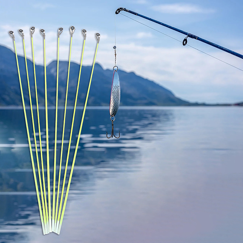 5Pcs 42CM Boat/Raft Rod Tip Sp - огляд і ціна Fishing Rod Building Kit
