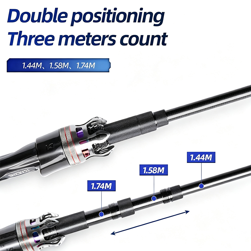 TRUVEX  Portable Telescopic Po - огляд і ціна Fishing Rod Spinning