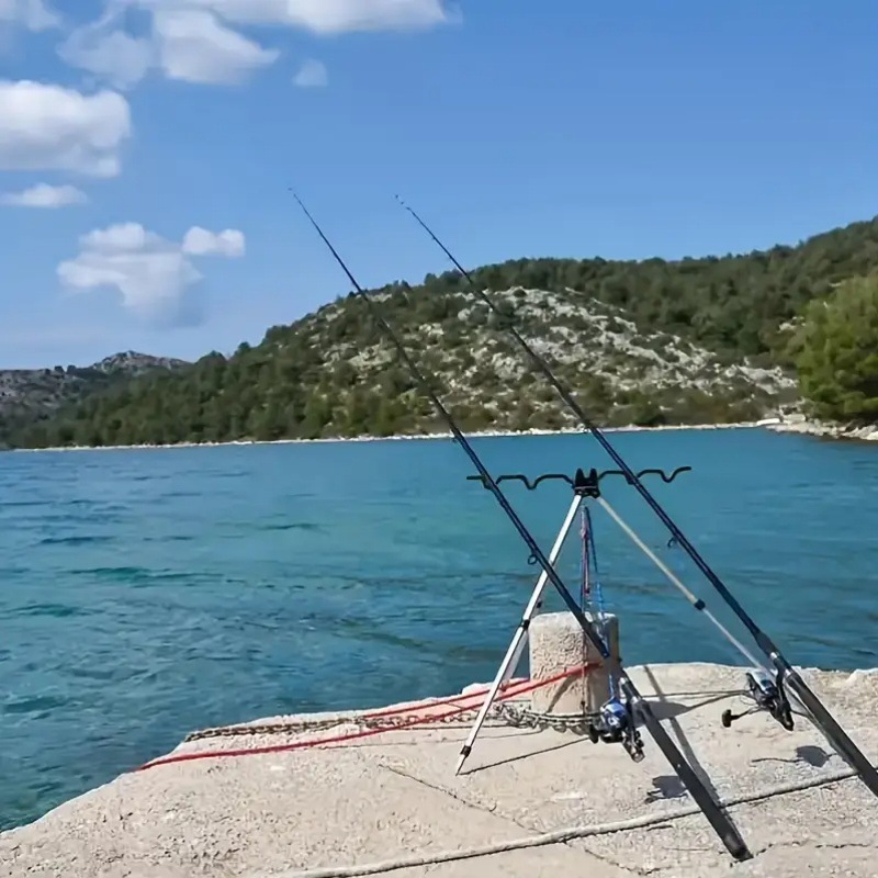 1PC Fishing Sea Rod Bracket Al - огляд і ціна Fishing Rod Telescopic