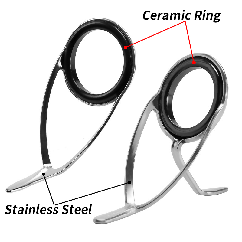 9Pcs Fishing Rod Guides Ring R - огляд і ціна Fishing Rod Building Kit