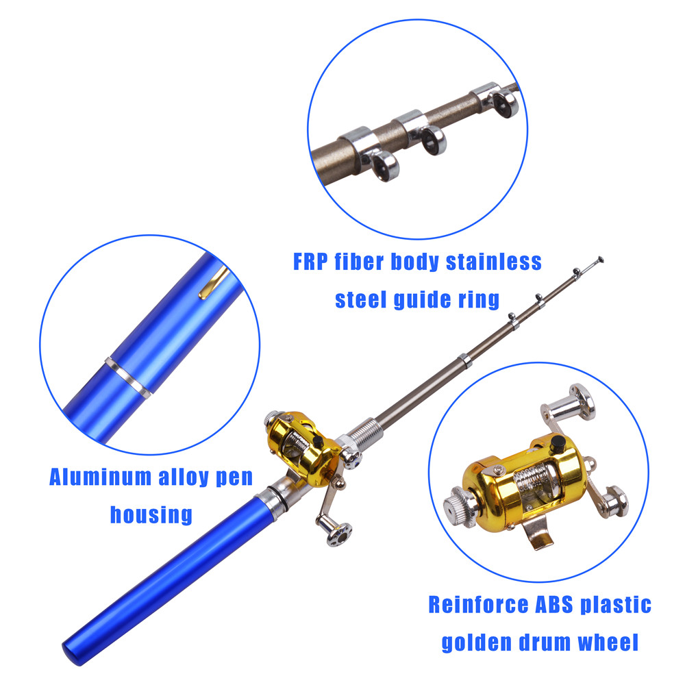 Mini ice fishing rod Combo wit - огляд і ціна Fishing Rod Ice